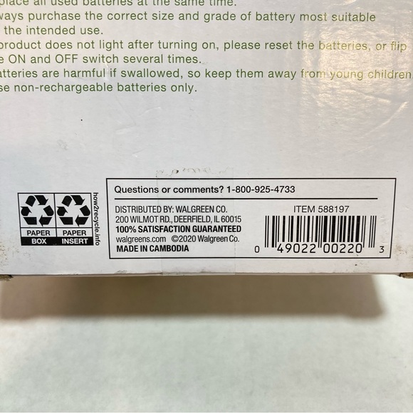 NIB GARDEN PARTY Cactus Wired String Lights Set Home Party Decor Indoor 4.5 Ft - Picture 10 of 10